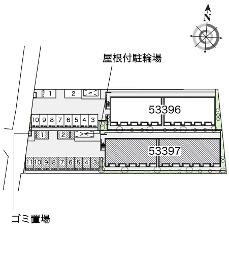 ★手数料０円★八尾市宮町　月極駐車場（LP）